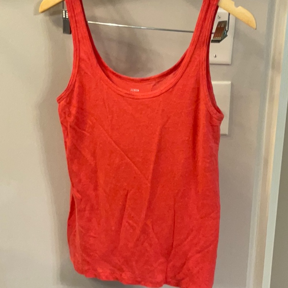 JCrew Linen Tank Top